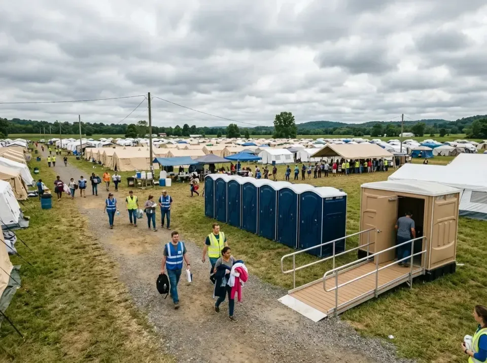 disaster-relief-camp-restrooms-010 — frequently asked questions, Dumpster & Portable Bathrooms Rental in Arcadia, WI
